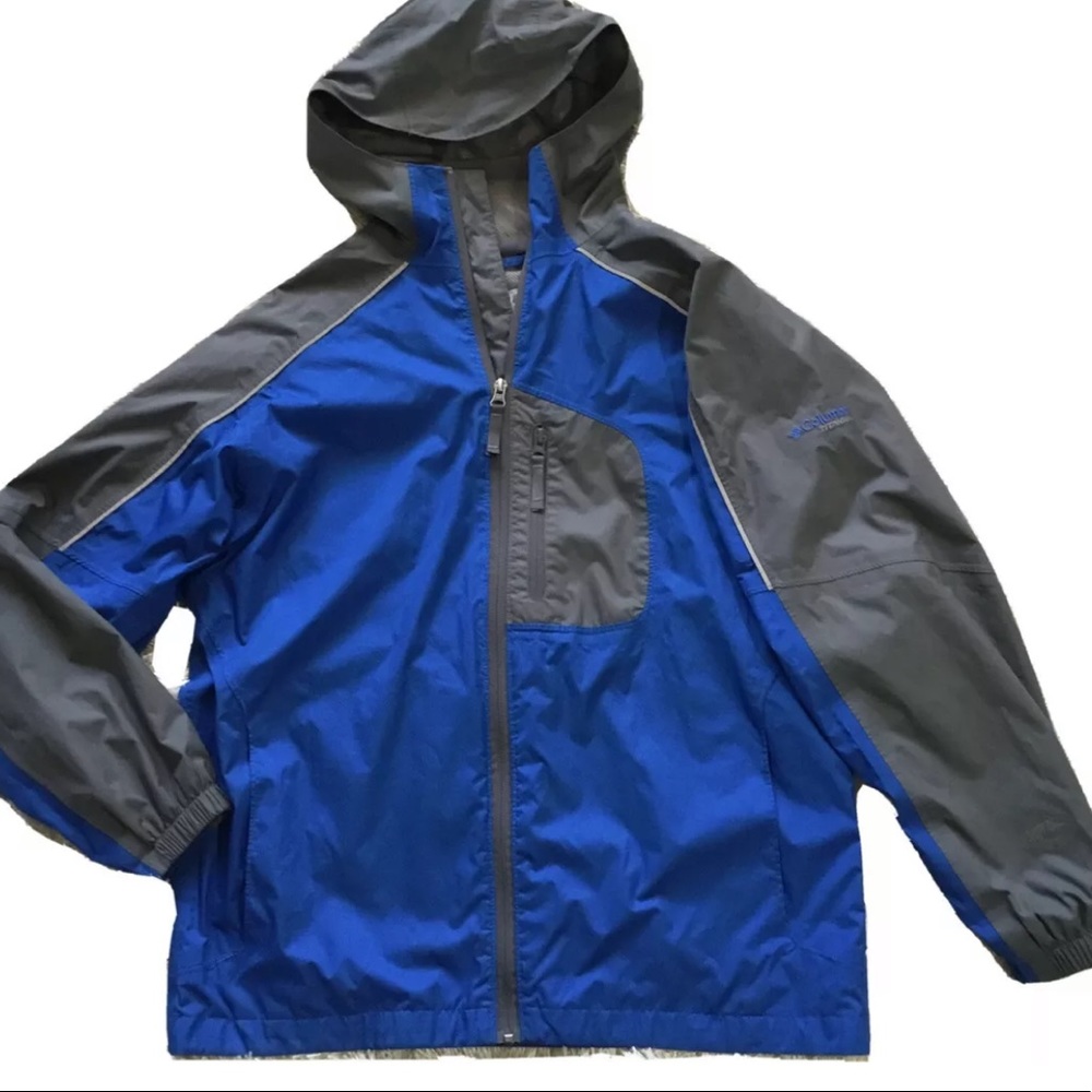 COLUMBIA Boys size 14/16 LIGHT HOODIE JACKET